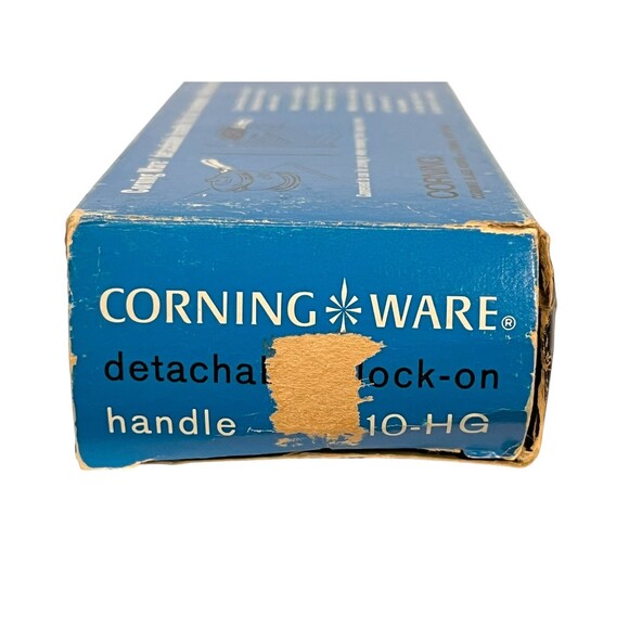 New Old Stock Vintage Corning Ware Pan Detachable Lock on Handle P-10-HG NOS A - Picture 13 of 15